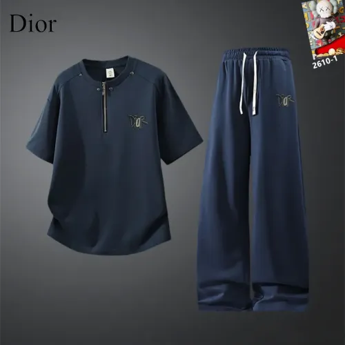 Wholesale Christian Dior Tracksuits Short Sleeved For Men #1450972 $60.00 USD, Wholesale Quality Replica Christian Dior Tracksuits