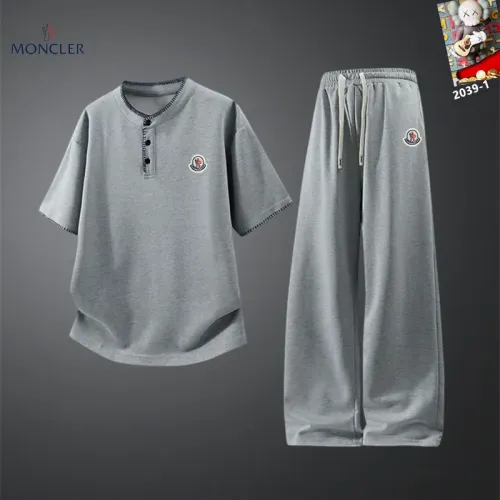 Wholesale Moncler Tracksuits Short Sleeved For Men #1450975 $60.00 USD, Wholesale Quality Replica Moncler Tracksuits