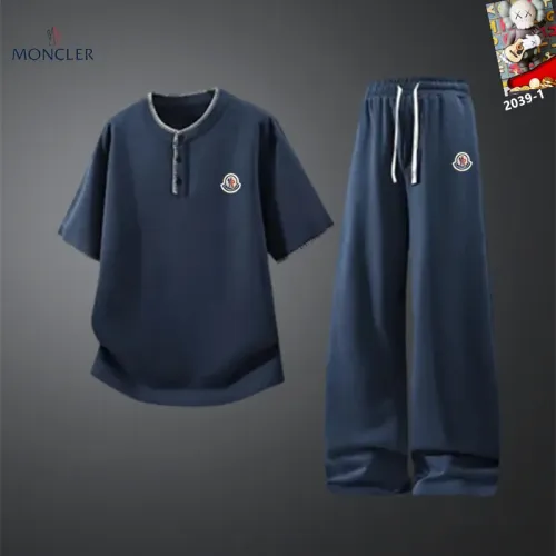 Wholesale Moncler Tracksuits Short Sleeved For Men #1450976 $60.00 USD, Wholesale Quality Replica Moncler Tracksuits