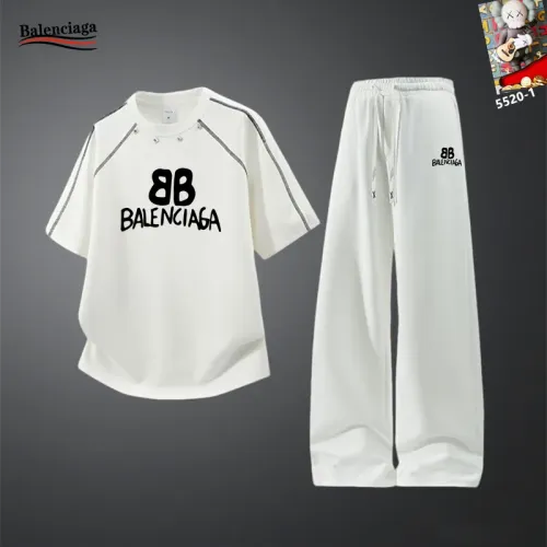 Wholesale Balenciaga Fashion Tracksuits Short Sleeved For Men #1450978 $60.00 USD, Wholesale Quality Replica Balenciaga Fashion Tracksuits