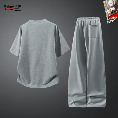 Replica Balenciaga Fashion Tracksuits Short Sleeved For Men #1450979 $60.00 USD for Wholesale