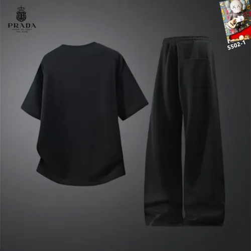 Replica Prada Tracksuits Short Sleeved For Men #1450988 $60.00 USD for Wholesale