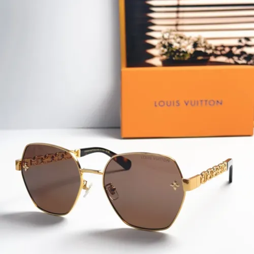 Wholesale Louis Vuitton AAA Quality Sunglasses #1450997 $60.00 USD, Wholesale Quality Replica Louis Vuitton AAA Quality Sunglasses