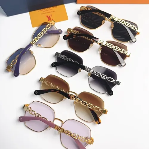 Replica Louis Vuitton AAA Quality Sunglasses #1450997 $60.00 USD for Wholesale