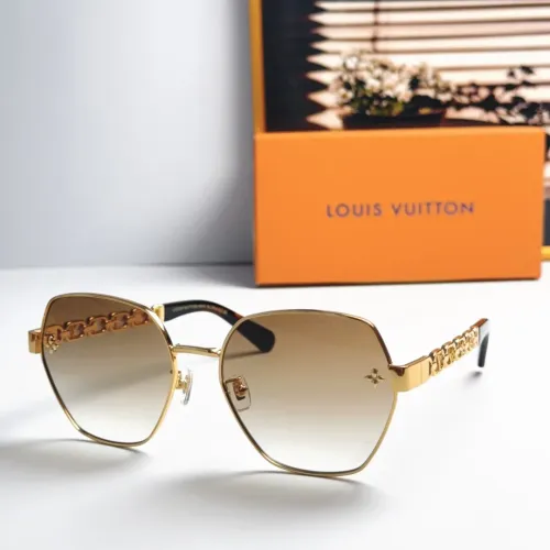 Wholesale Louis Vuitton AAA Quality Sunglasses #1450999 $60.00 USD, Wholesale Quality Replica Louis Vuitton AAA Quality Sunglasses