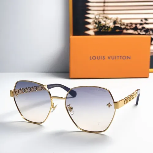Wholesale Louis Vuitton AAA Quality Sunglasses #1451002 $60.00 USD, Wholesale Quality Replica Louis Vuitton AAA Quality Sunglasses