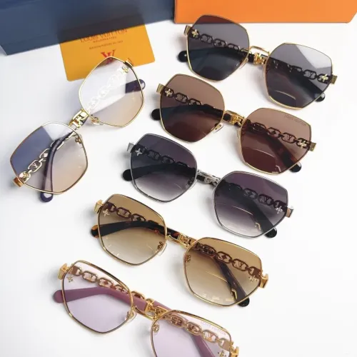 Replica Louis Vuitton AAA Quality Sunglasses #1451002 $60.00 USD for Wholesale