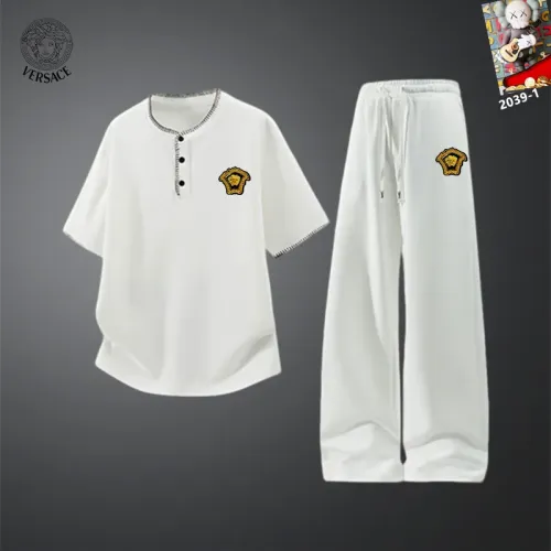 Wholesale Versace Tracksuits Short Sleeved For Men #1451004 $60.00 USD, Wholesale Quality Replica Versace Tracksuits