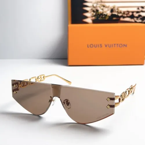Wholesale Louis Vuitton AAA Quality Sunglasses #1451015 $60.00 USD, Wholesale Quality Replica Louis Vuitton AAA Quality Sunglasses
