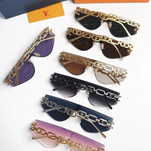 Replica Louis Vuitton AAA Quality Sunglasses #1451015 $60.00 USD for Wholesale