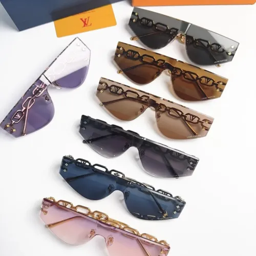 Replica Louis Vuitton AAA Quality Sunglasses #1451018 $60.00 USD for Wholesale