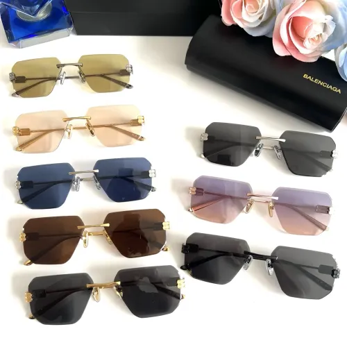 Replica Balenciaga AAA Quality Sunglasses #1451024 $64.00 USD for Wholesale