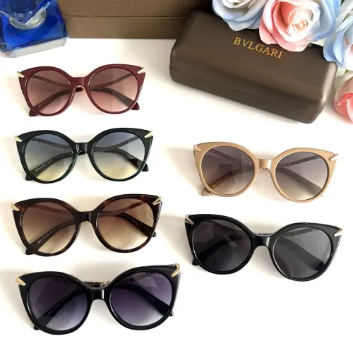 Replica Bvlgari AAA Quality Sunglasses #1451042 $60.00 USD for Wholesale