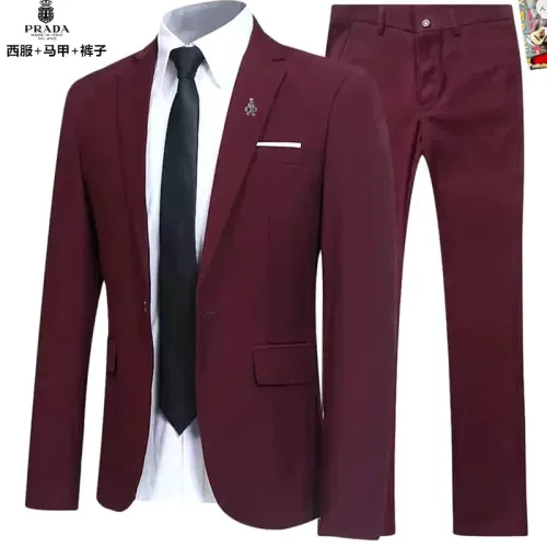 Wholesale Prada Tracksuits Long Sleeved For Men #1451053 $92.00 USD, Wholesale Quality Replica Prada Tracksuits