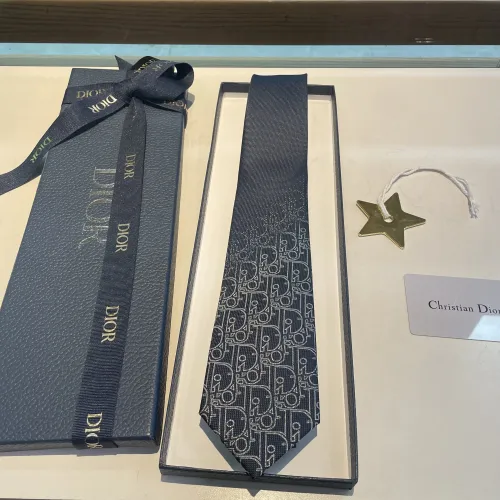 Replica Christian Dior Necktie For Men #1451092 $34.00 USD for Wholesale