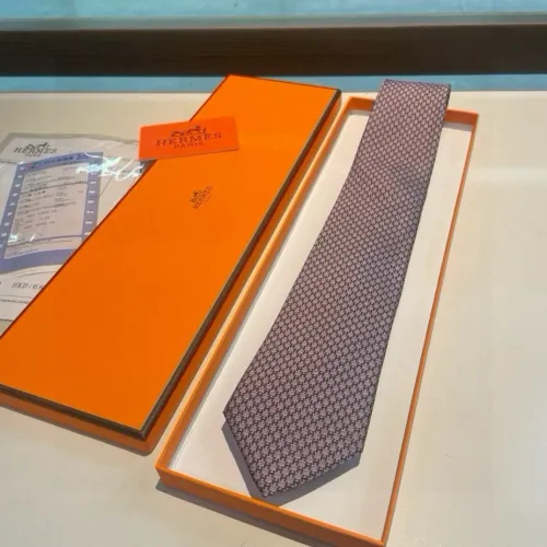 Replica Hermes Necktie For Men #1451112 $29.00 USD for Wholesale