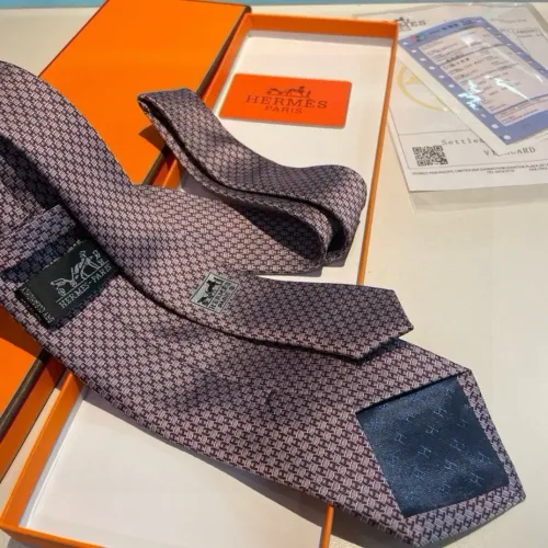 Replica Hermes Necktie For Men #1451112 $29.00 USD for Wholesale