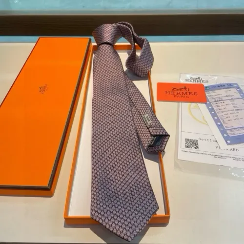 Replica Hermes Necktie For Men #1451112 $29.00 USD for Wholesale
