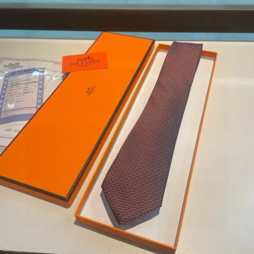 Replica Hermes Necktie For Men #1451113 $29.00 USD for Wholesale