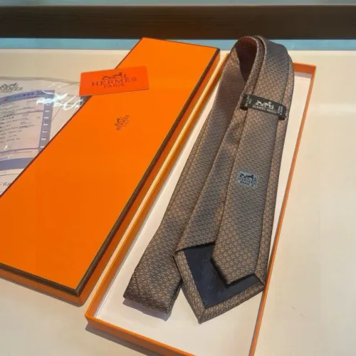Replica Hermes Necktie For Men #1451114 $29.00 USD for Wholesale