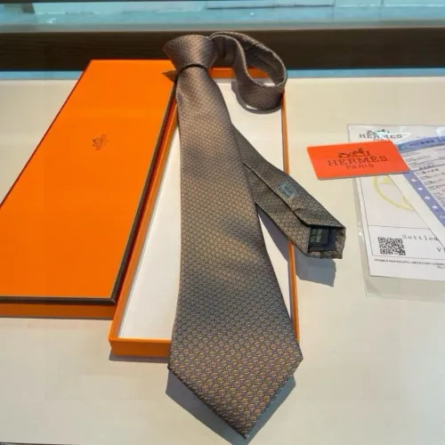 Replica Hermes Necktie For Men #1451114 $29.00 USD for Wholesale