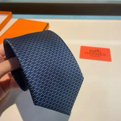Replica Hermes Necktie For Men #1451115 $29.00 USD for Wholesale