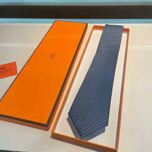 Replica Hermes Necktie For Men #1451115 $29.00 USD for Wholesale