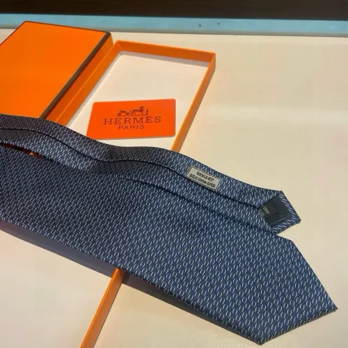 Replica Hermes Necktie For Men #1451115 $29.00 USD for Wholesale