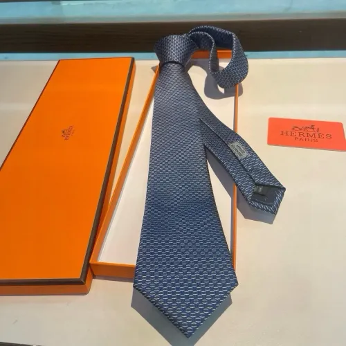 Replica Hermes Necktie For Men #1451115 $29.00 USD for Wholesale