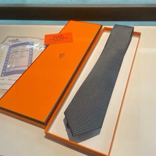 Replica Hermes Necktie For Men #1451116 $29.00 USD for Wholesale