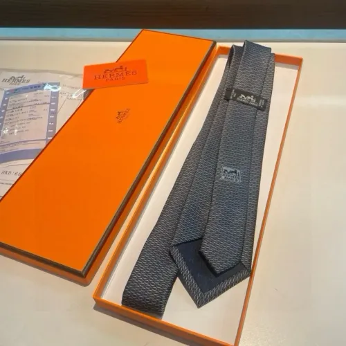 Replica Hermes Necktie For Men #1451116 $29.00 USD for Wholesale