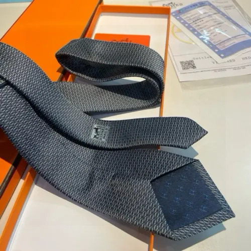 Replica Hermes Necktie For Men #1451116 $29.00 USD for Wholesale
