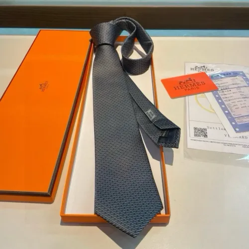 Replica Hermes Necktie For Men #1451116 $29.00 USD for Wholesale