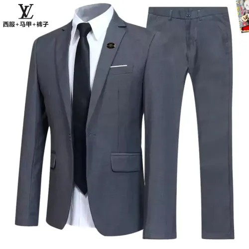 Wholesale Louis Vuitton LV Tracksuits Long Sleeved For Men #1451129 $92.00 USD, Wholesale Quality Replica Louis Vuitton LV Tracksuits