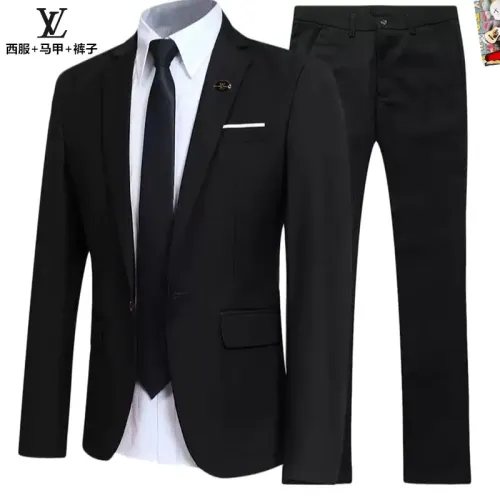Wholesale Louis Vuitton LV Tracksuits Long Sleeved For Men #1451131 $92.00 USD, Wholesale Quality Replica Louis Vuitton LV Tracksuits