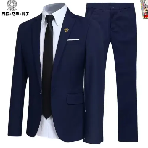 Wholesale Versace Tracksuits Long Sleeved For Men #1451193 $92.00 USD, Wholesale Quality Replica Versace Tracksuits