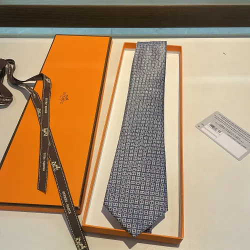 Replica Hermes Necktie For Men #1451199 $34.00 USD for Wholesale