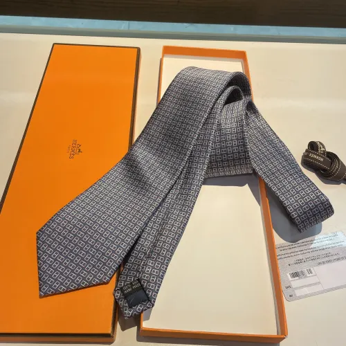 Replica Hermes Necktie For Men #1451199 $34.00 USD for Wholesale