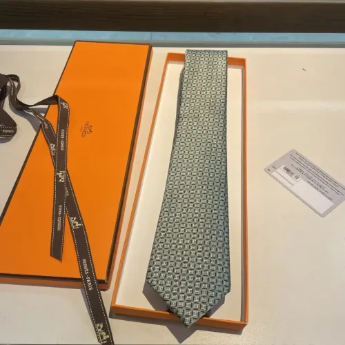 Replica Hermes Necktie For Men #1451201 $34.00 USD for Wholesale