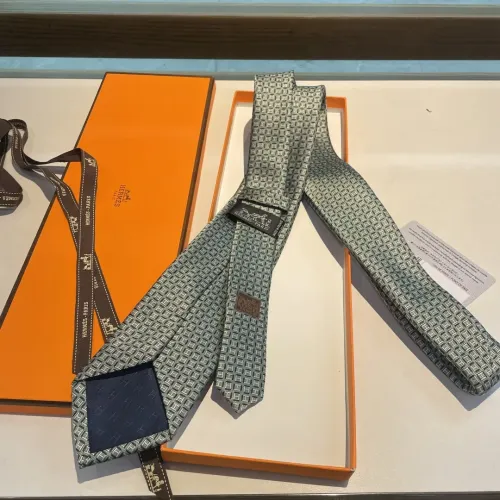 Replica Hermes Necktie For Men #1451201 $34.00 USD for Wholesale