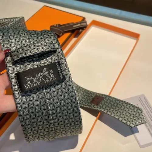 Replica Hermes Necktie For Men #1451201 $34.00 USD for Wholesale