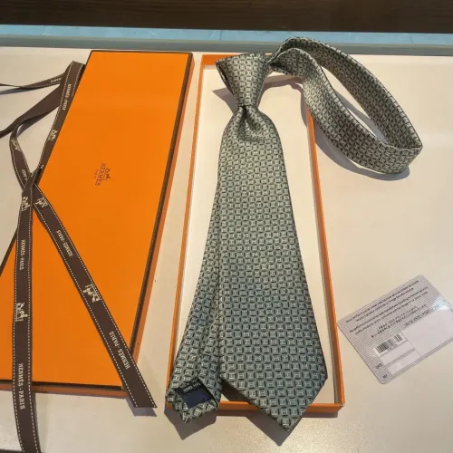 Replica Hermes Necktie For Men #1451201 $34.00 USD for Wholesale