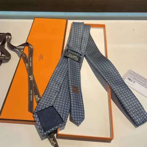 Replica Hermes Necktie For Men #1451202 $34.00 USD for Wholesale