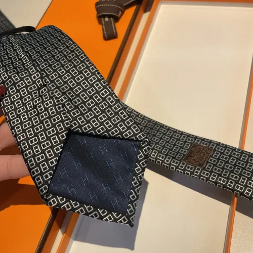 Replica Hermes Necktie For Men #1451204 $34.00 USD for Wholesale