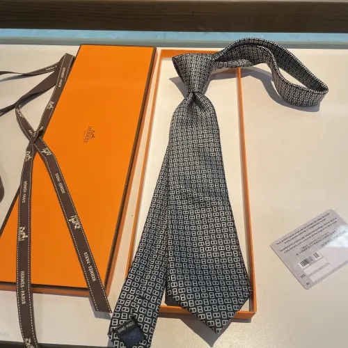 Replica Hermes Necktie For Men #1451204 $34.00 USD for Wholesale