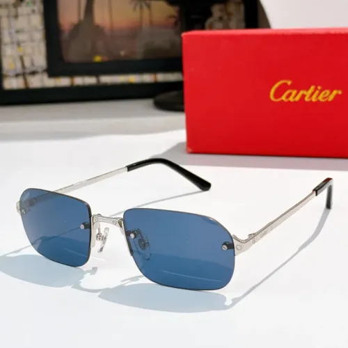 Wholesale Cartier AAA Quality Sunglassess #1451207 $45.00 USD, Wholesale Quality Replica Cartier AAA Quality Sunglassess