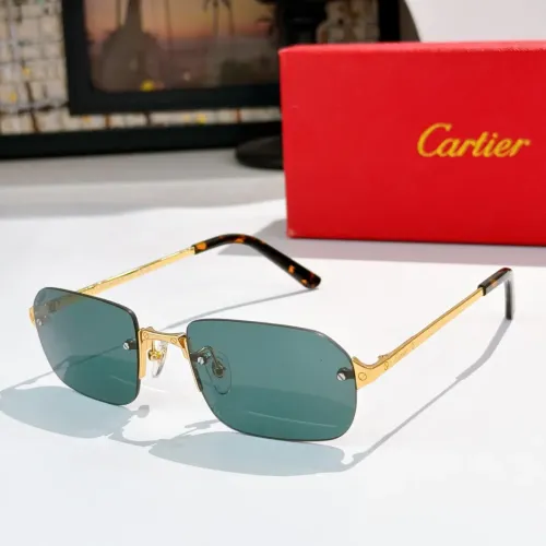 Wholesale Cartier AAA Quality Sunglassess #1451208 $45.00 USD, Wholesale Quality Replica Cartier AAA Quality Sunglassess