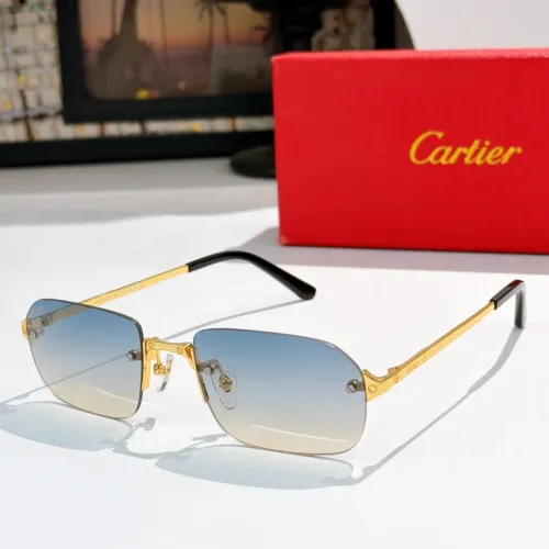 Wholesale Cartier AAA Quality Sunglassess #1451209 $45.00 USD, Wholesale Quality Replica Cartier AAA Quality Sunglassess