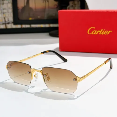 Wholesale Cartier AAA Quality Sunglassess #1451211 $45.00 USD, Wholesale Quality Replica Cartier AAA Quality Sunglassess