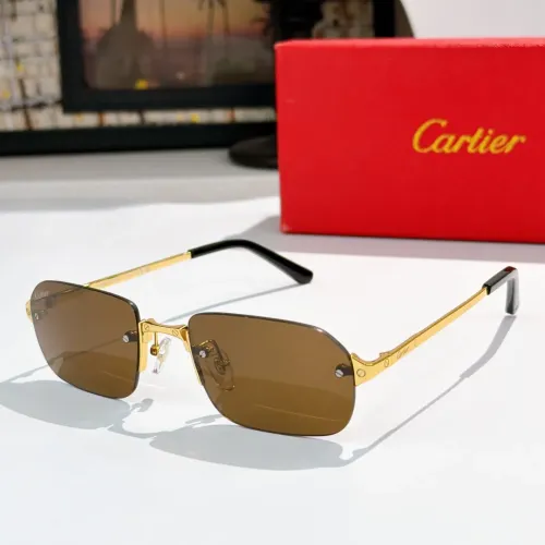 Wholesale Cartier AAA Quality Sunglassess #1451212 $45.00 USD, Wholesale Quality Replica Cartier AAA Quality Sunglassess
